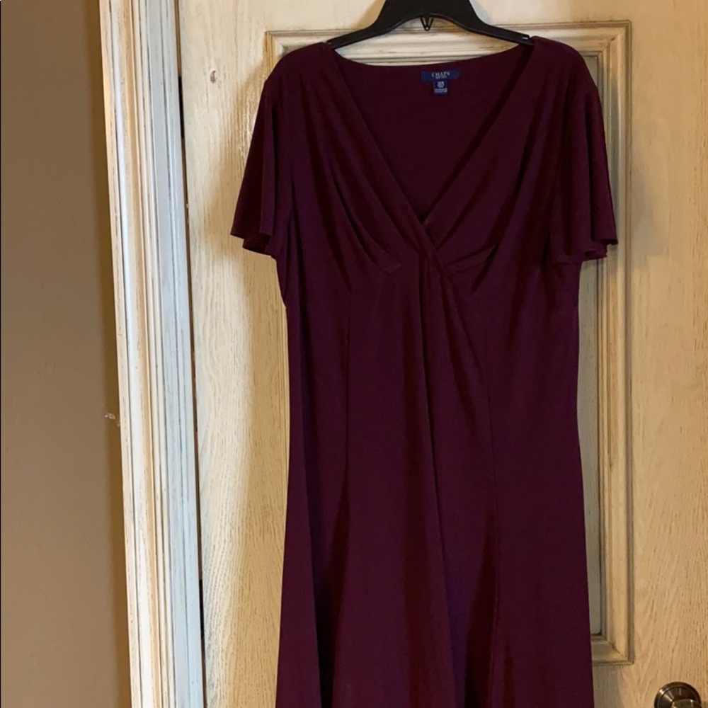 Chaps 16W dress